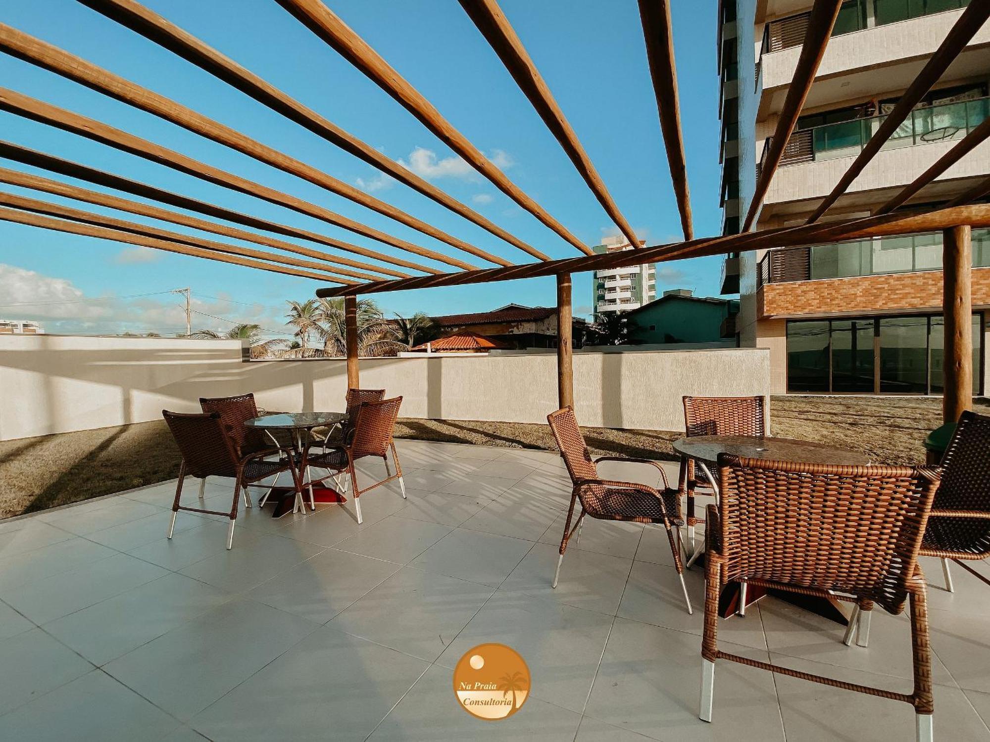 萨尔瓦多Pe Na Areia, Piscina Borda Infinita, Vaga De Garagem, Portaria 24 Hs公寓 外观 照片