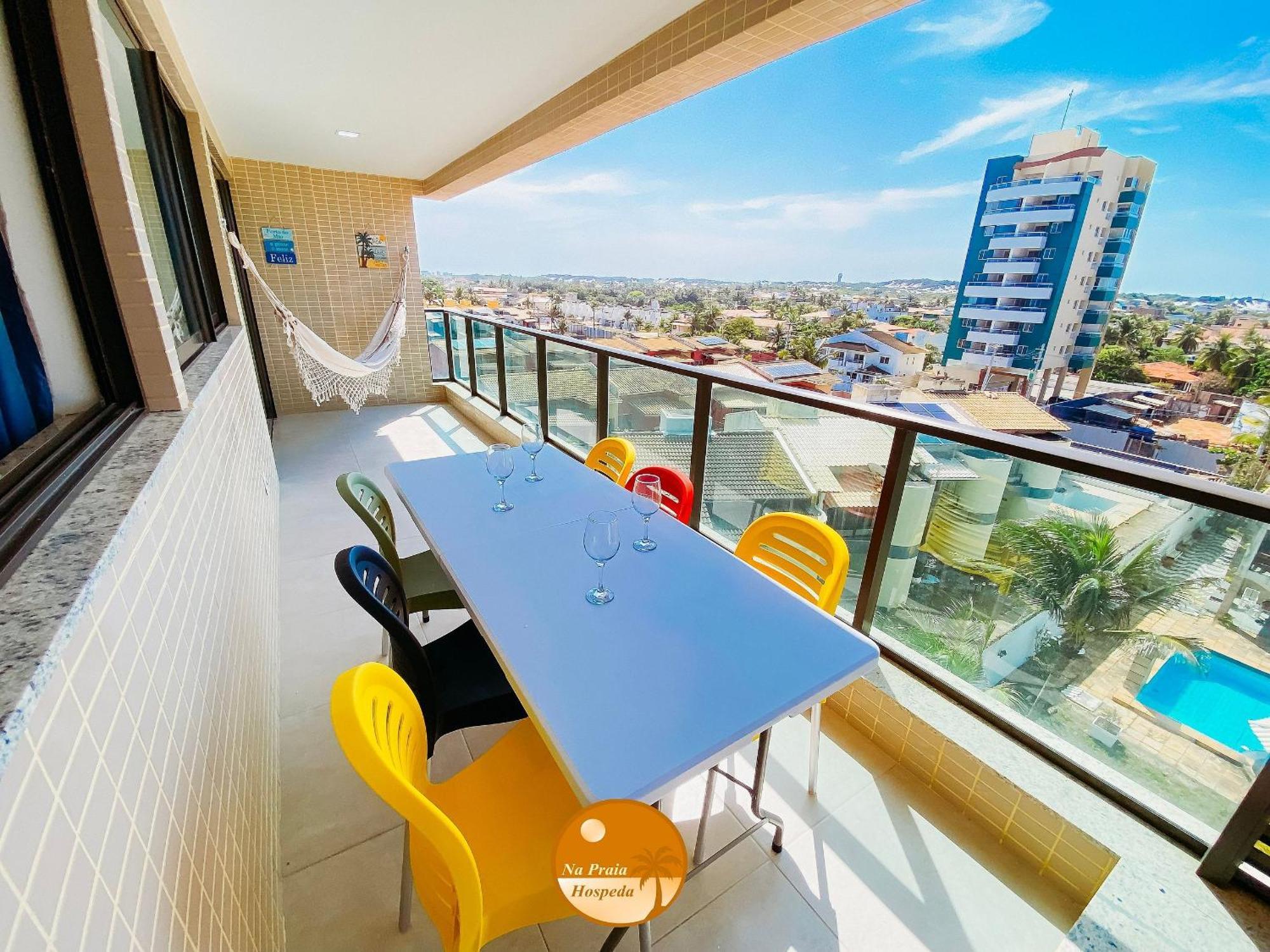 萨尔瓦多Pe Na Areia, Piscina Borda Infinita, Vaga De Garagem, Portaria 24 Hs公寓 客房 照片