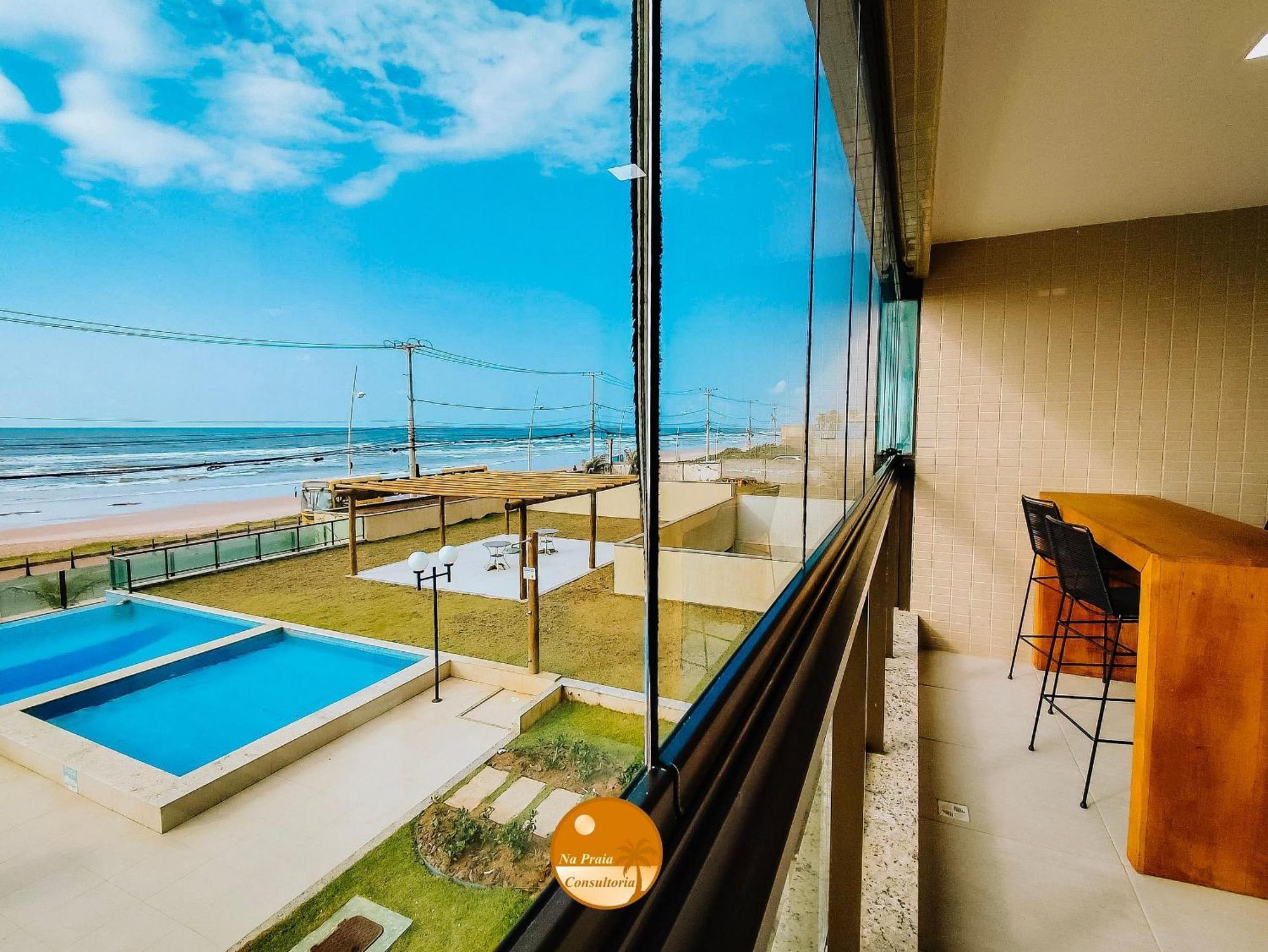 萨尔瓦多Pe Na Areia, Piscina Borda Infinita, Vaga De Garagem, Portaria 24 Hs公寓 客房 照片