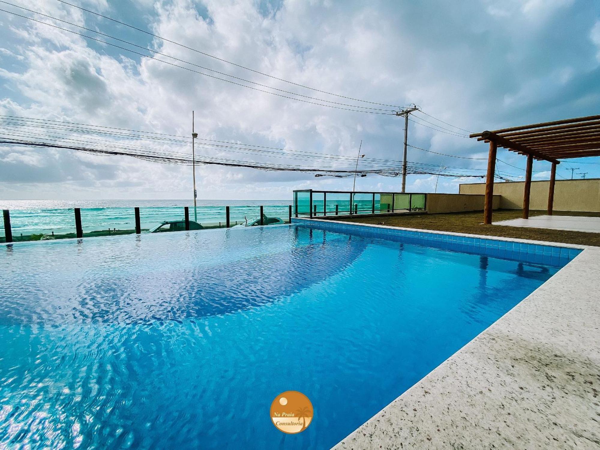 萨尔瓦多Pe Na Areia, Piscina Borda Infinita, Vaga De Garagem, Portaria 24 Hs公寓 外观 照片