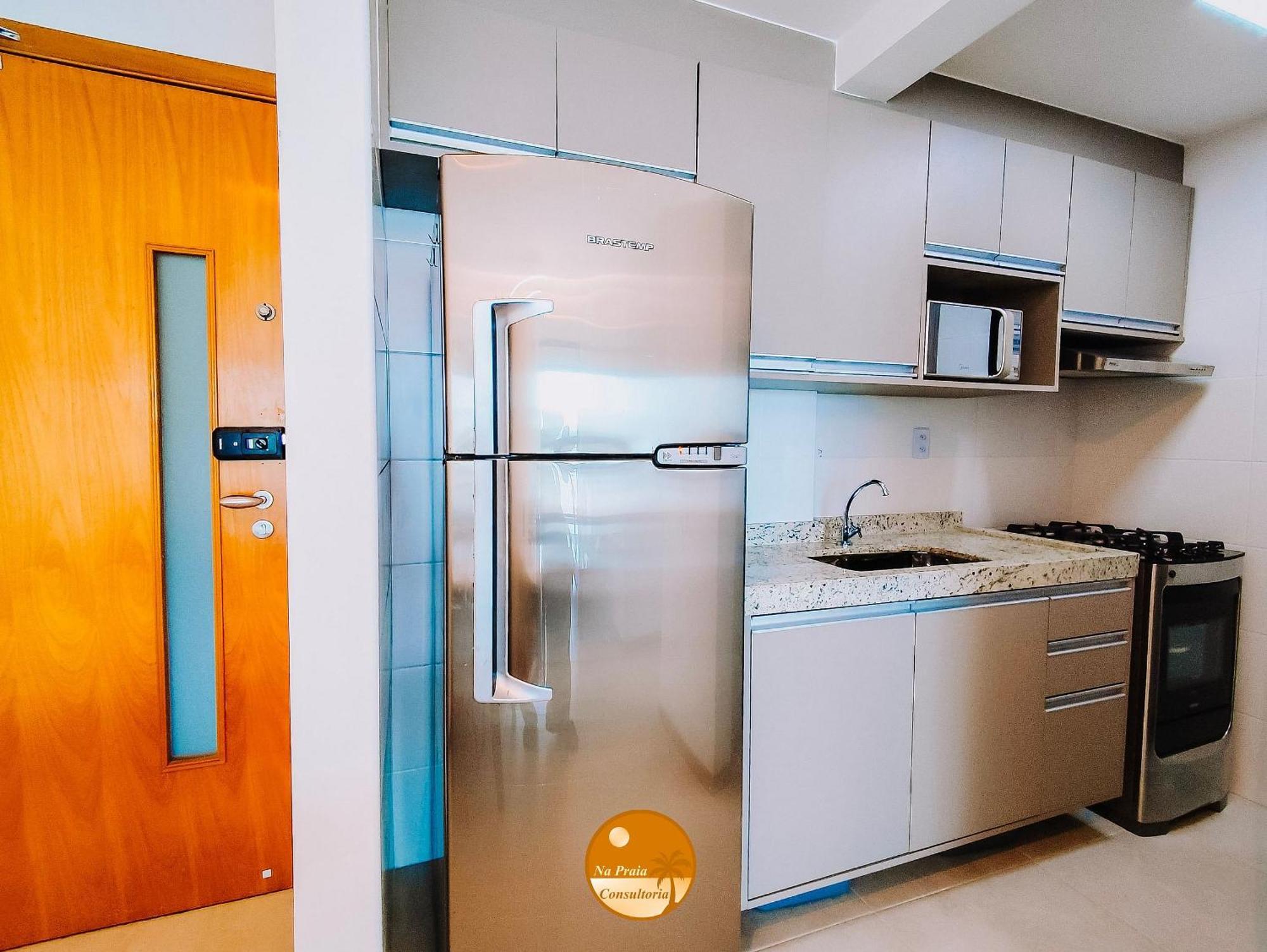 萨尔瓦多Pe Na Areia, Piscina Borda Infinita, Vaga De Garagem, Portaria 24 Hs公寓 客房 照片