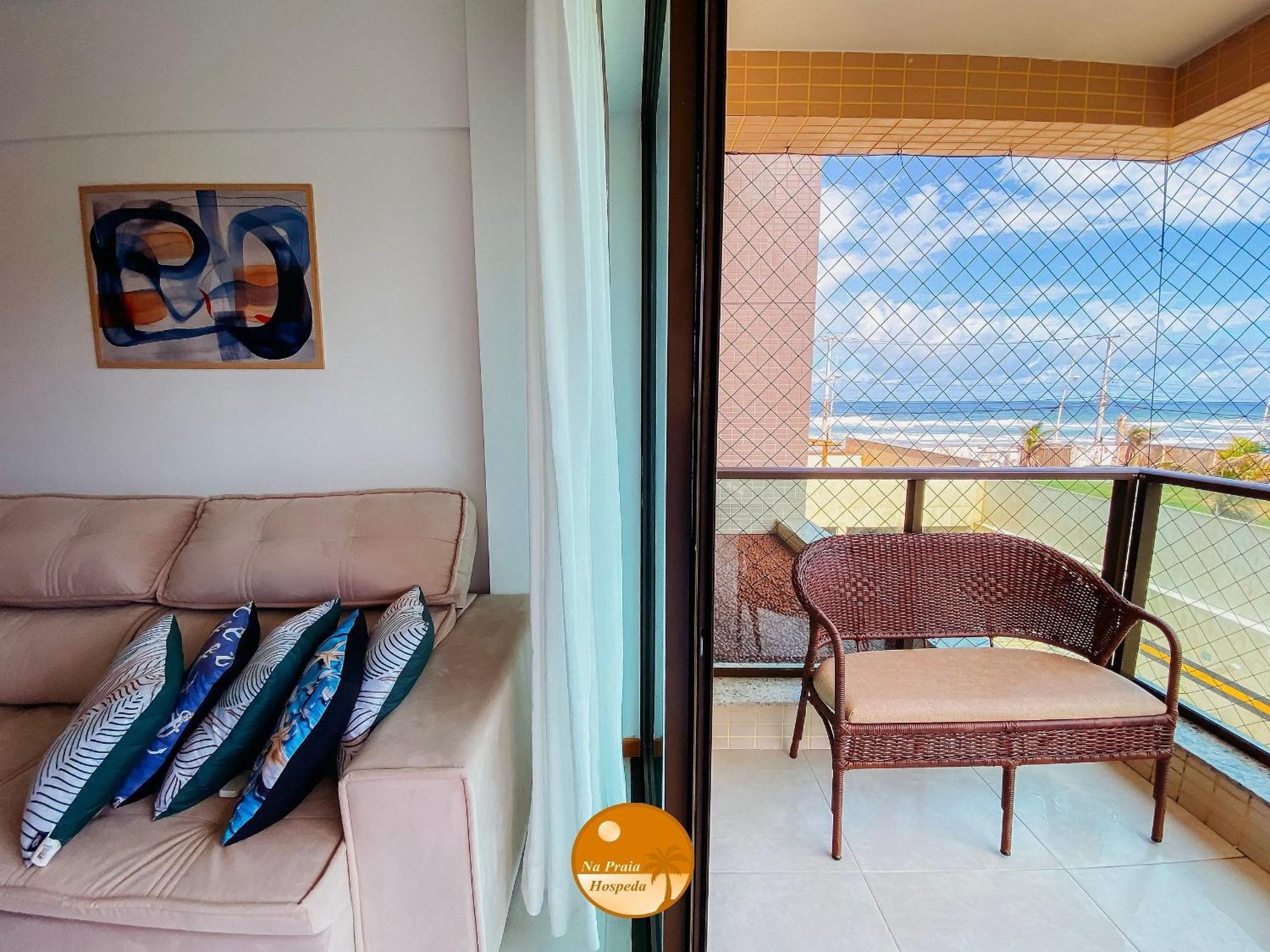萨尔瓦多Pe Na Areia, Piscina Borda Infinita, Vaga De Garagem, Portaria 24 Hs公寓 客房 照片